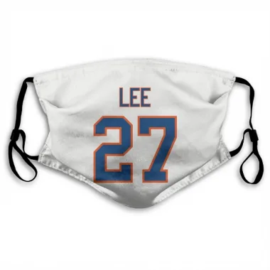 White New York Islanders Anders Lee   Face Mask